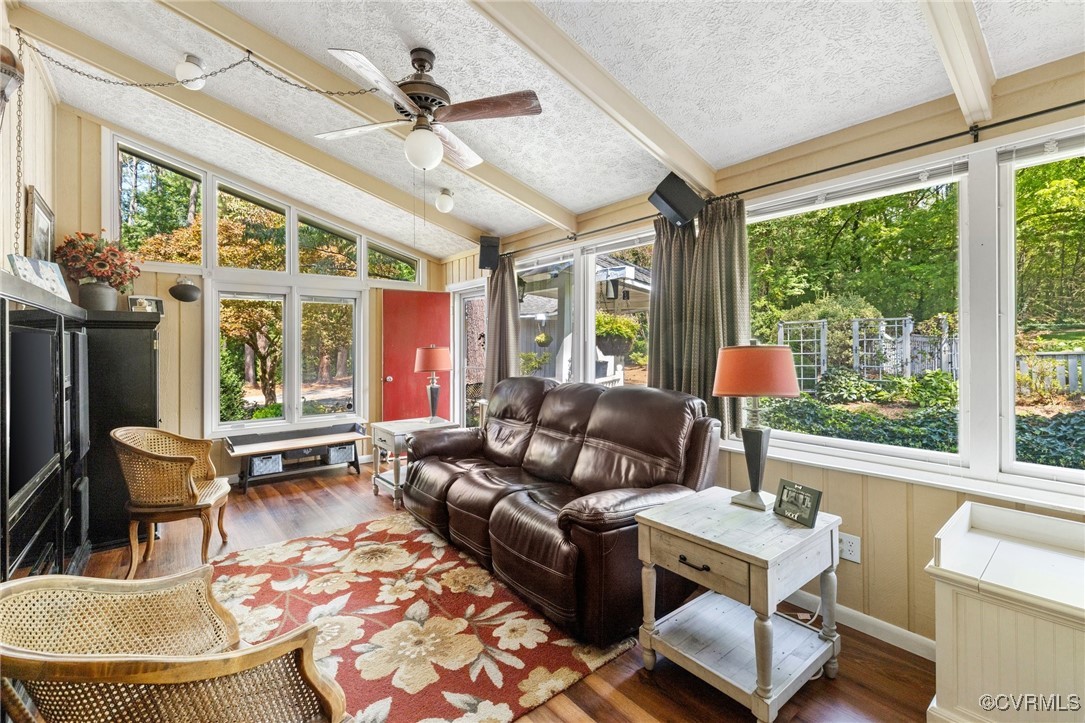 281 Echo Meadows Road Rockville, VA 23146 - Photo 13 of 50 a living room with furniture and a large window
