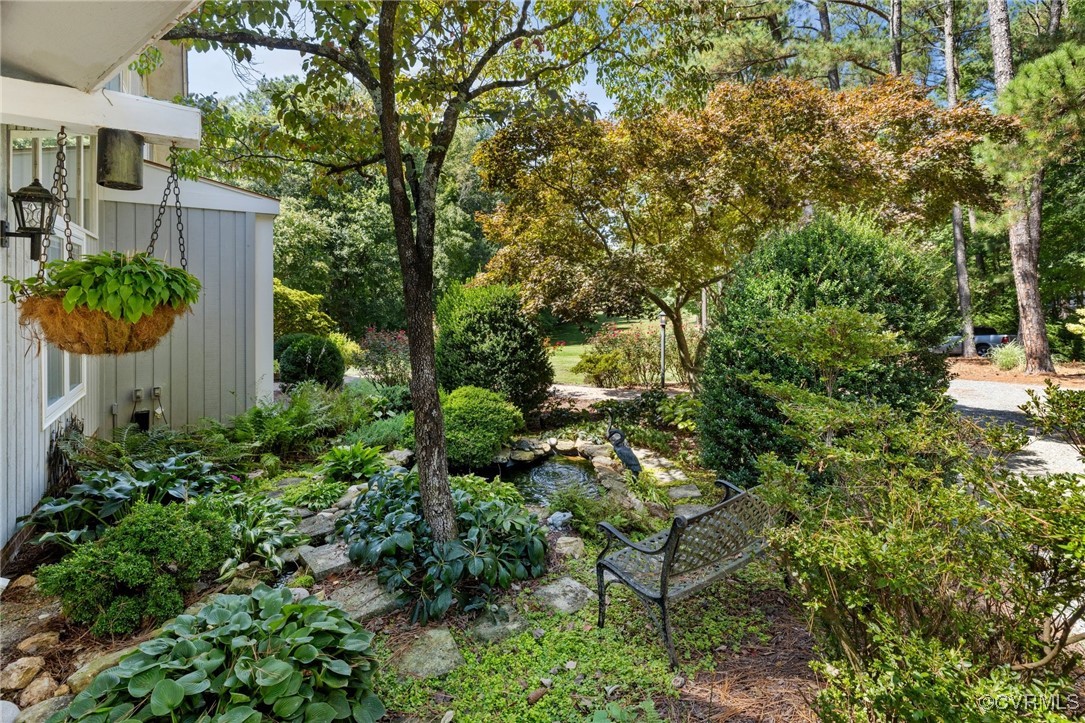 281 Echo Meadows Road Rockville, VA 23146 - Photo 30 of 50 a view of a garden with plants