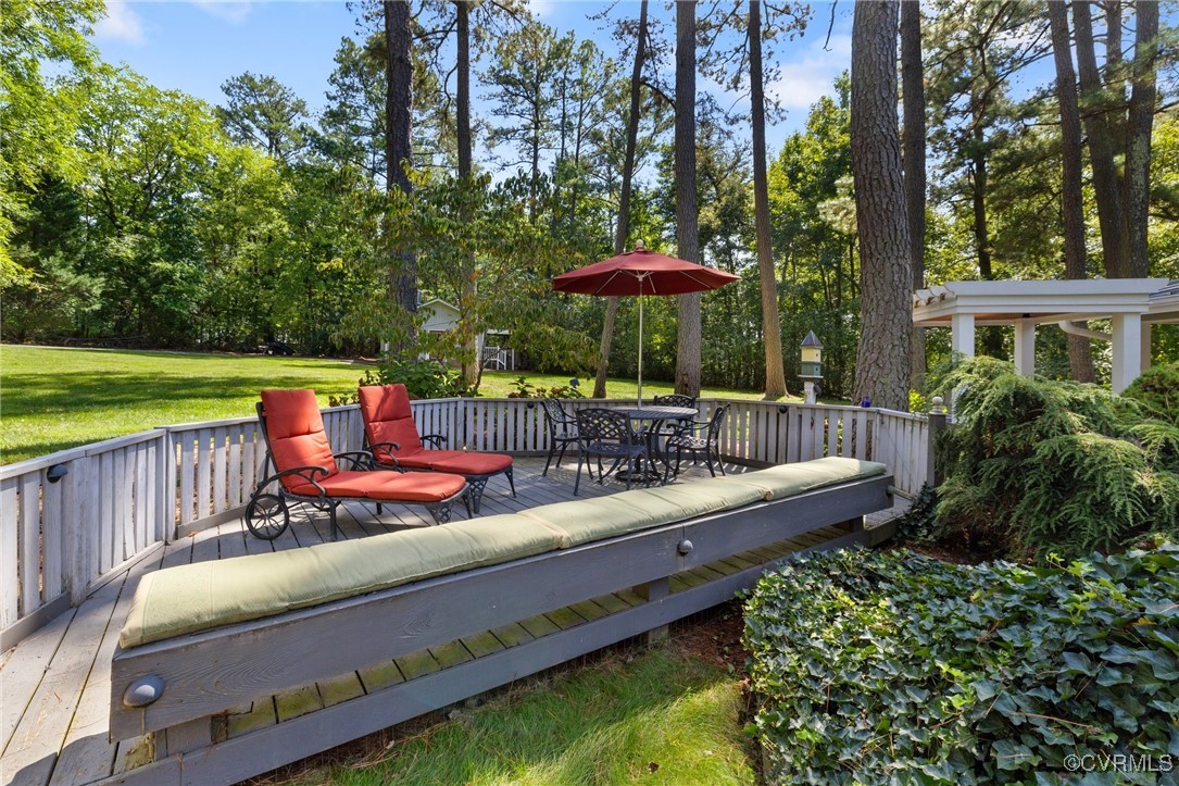 281 Echo Meadows Road Rockville, VA 23146 - Photo 31 of 50 swimming pool view with a seating space and garden view