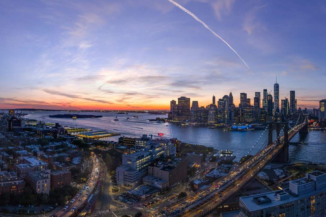 30 Front Street, Unit PHB Brooklyn, NY 11201 - Photo 16 of 42 a view of a city with large lake