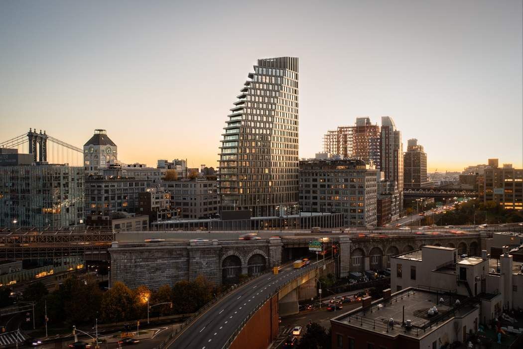 30 Front Street, Unit PHB Brooklyn, NY 11201 - Photo 40 of 42 a city view with tall buildings