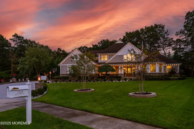 a view of a house with roof deck