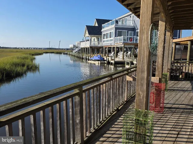 a view of a lake from a balcony