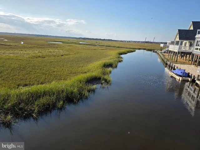 a view of an ocean and beach