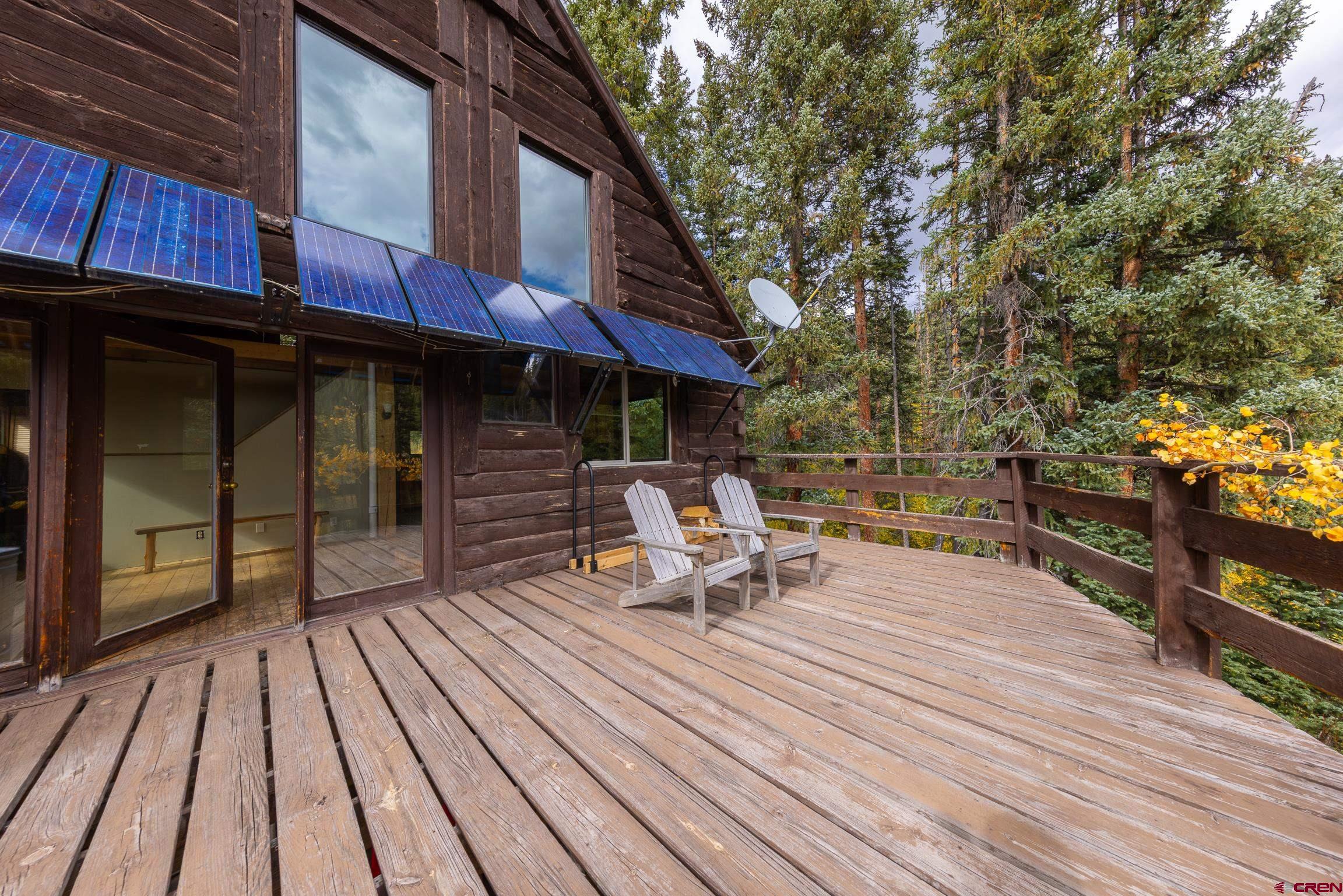 824 County Road Crested Butte, CO 81224 - Photo 39 of 39 a view of a chairs on the deck