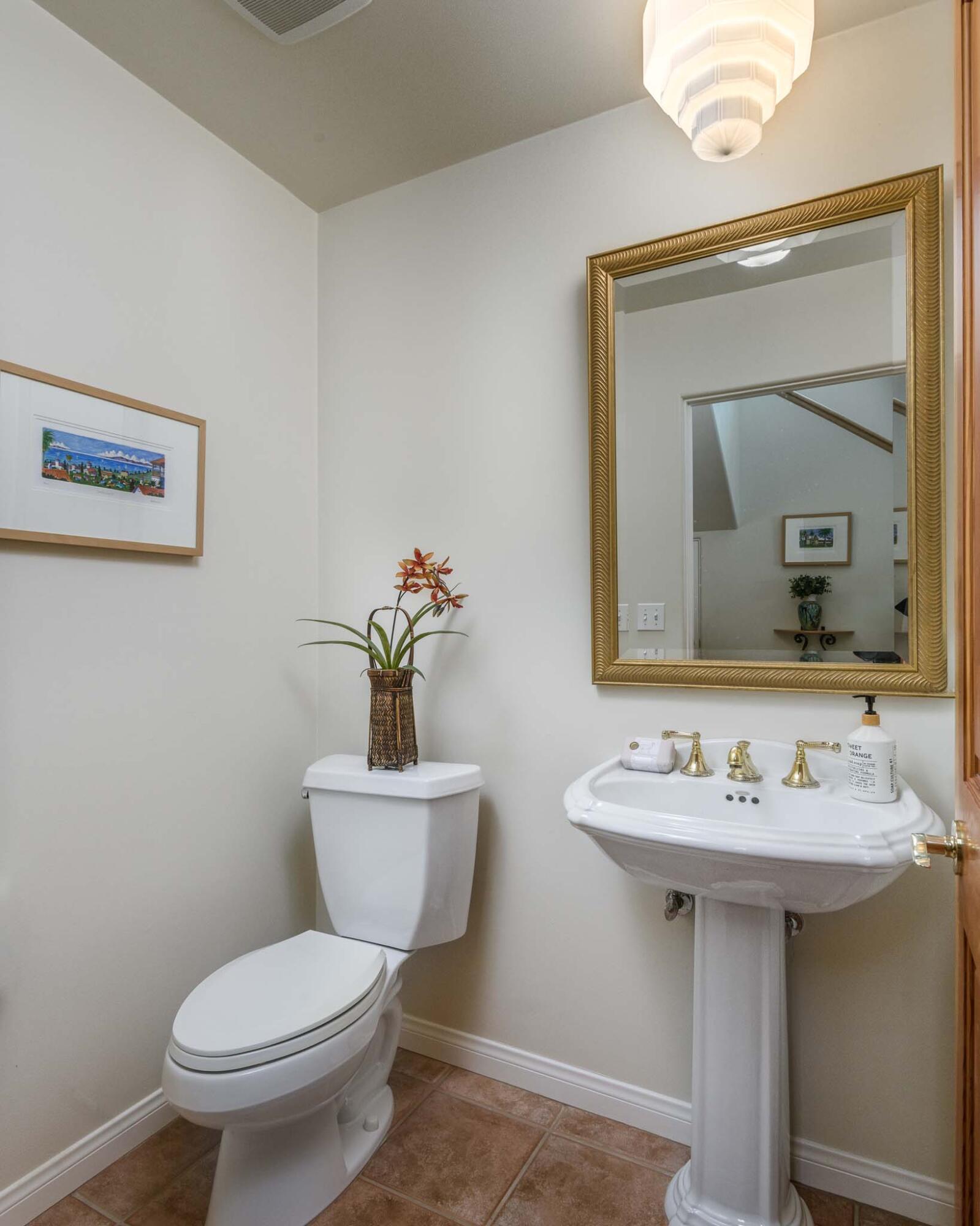 67 Olive Mill Road Santa Barbara, CA 93108 - Photo 14 of 33 Powder room