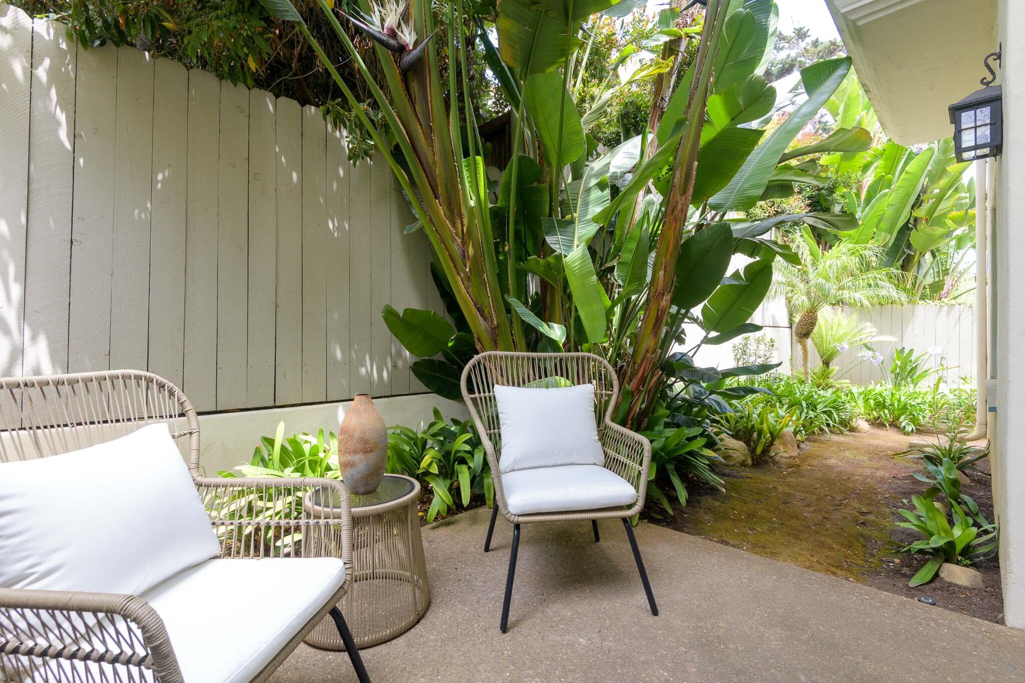 67 Olive Mill Road Santa Barbara, CA 93108 - Photo 25 of 33 Private patio and side yard