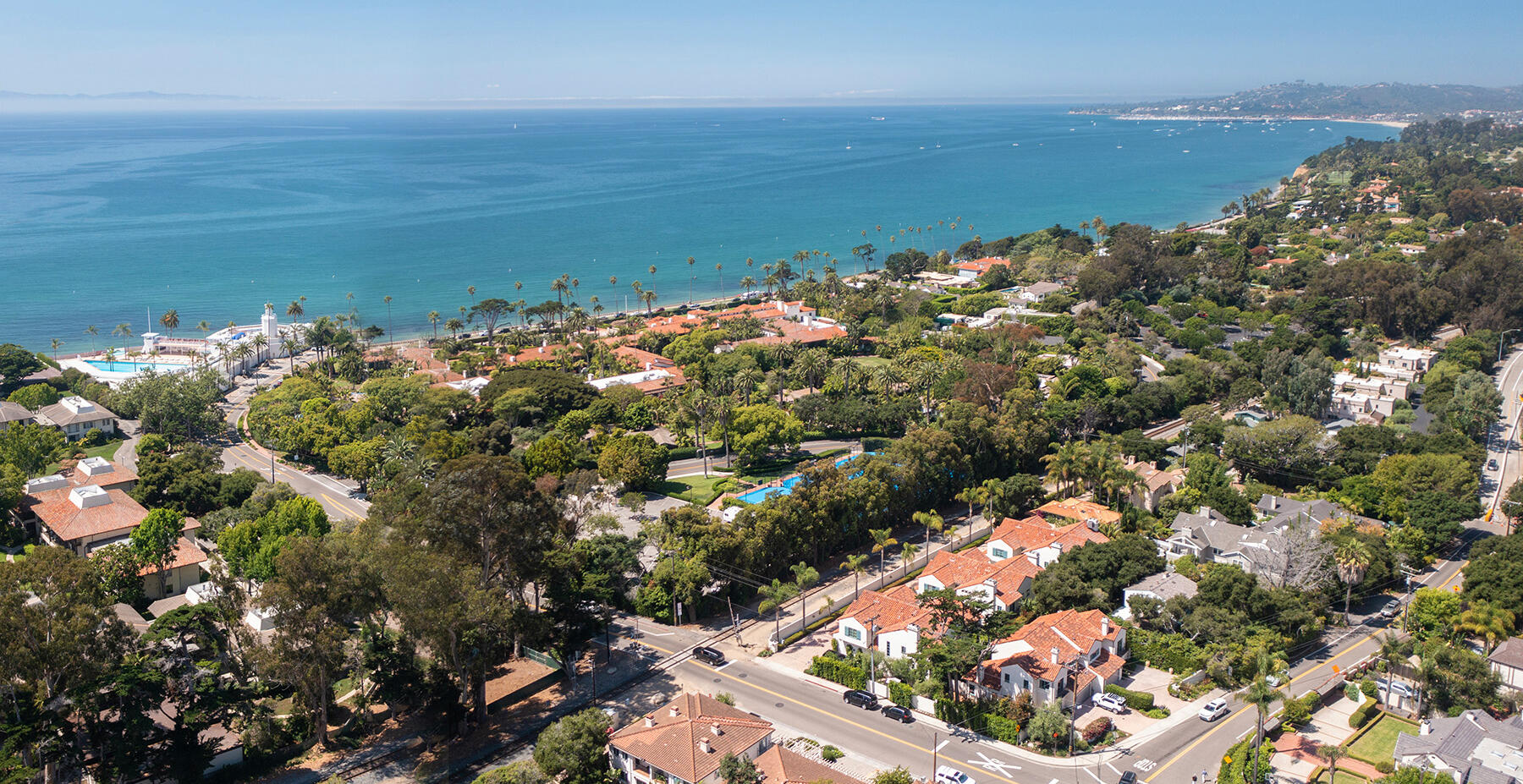 67 Olive Mill Road Santa Barbara, CA 93108 - Photo 32 of 33 Aerial view up coast