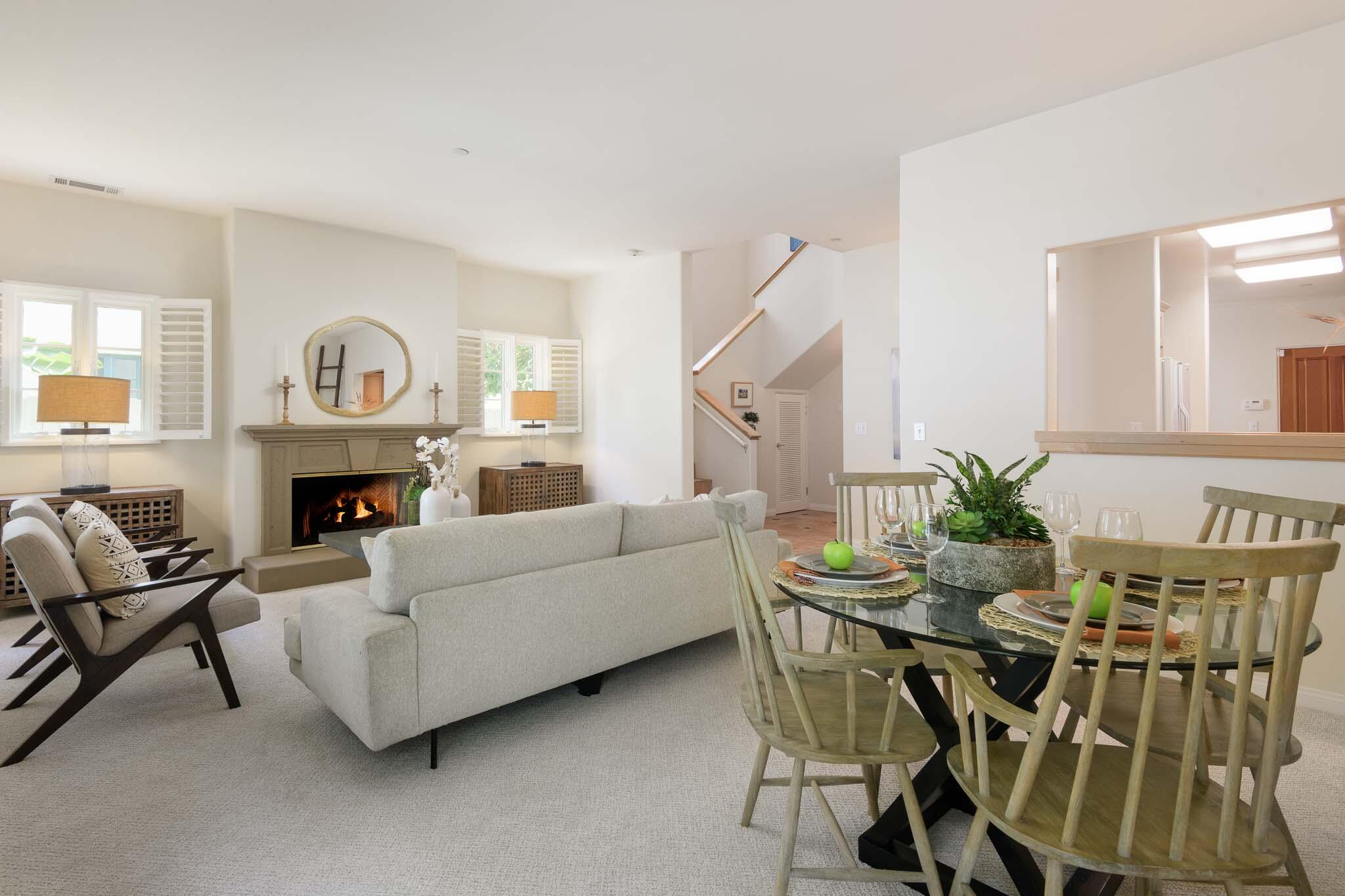 67 Olive Mill Road Santa Barbara, CA 93108 - Photo 7 of 33 Dining area and living room