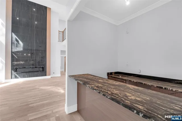 a view of storage and utility room in empty room