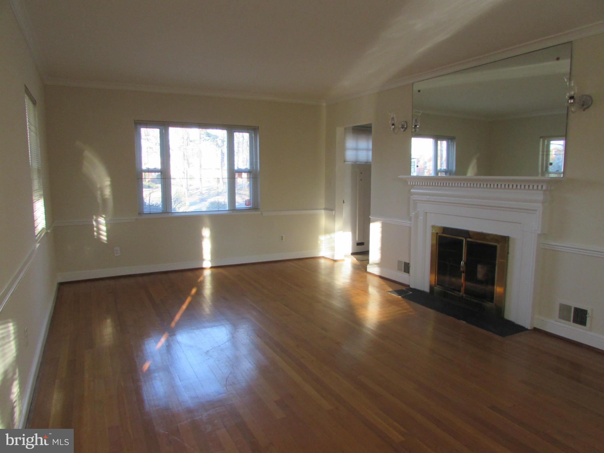 2026 Scroggins Road Alexandria, VA 22302 - Photo 2 of 17 Living Room with hardwood floors