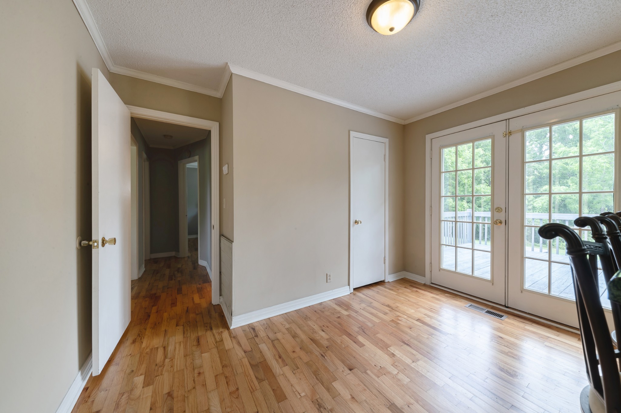 1265 Iron Bridge Road Columbia, TN 38401 - Photo 16 of 34 a view of empty room with wooden floor and fan