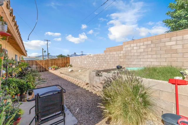 a view of a house with a patio