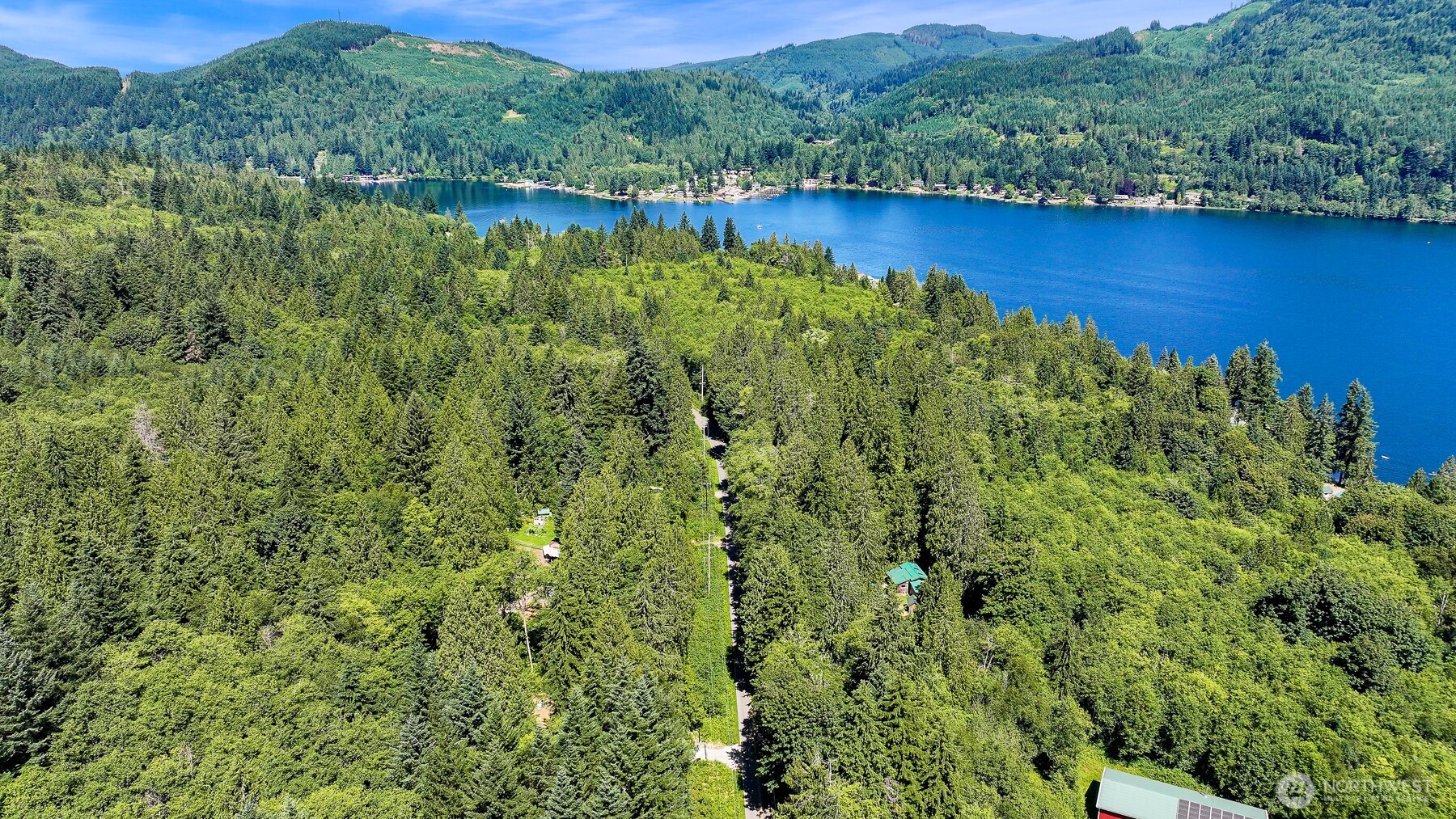 471 Summerland Road Bellingham, WA 98229 - Photo 11 of 18 a view of a lush green forest with houses