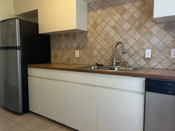 a close view of closet