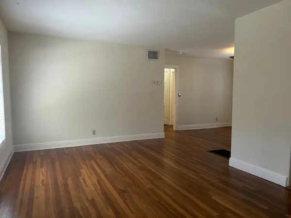 wooden floor in an empty room