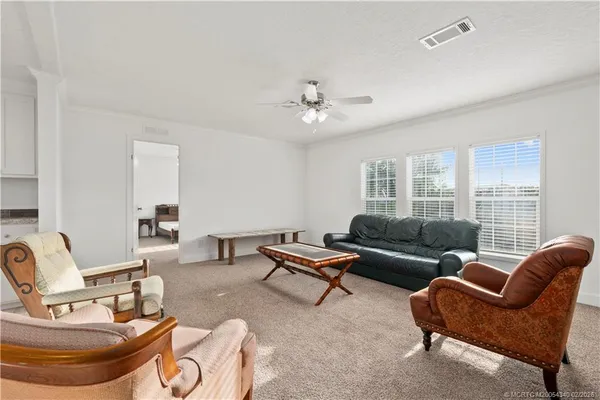 a view of dining room and wooden floor