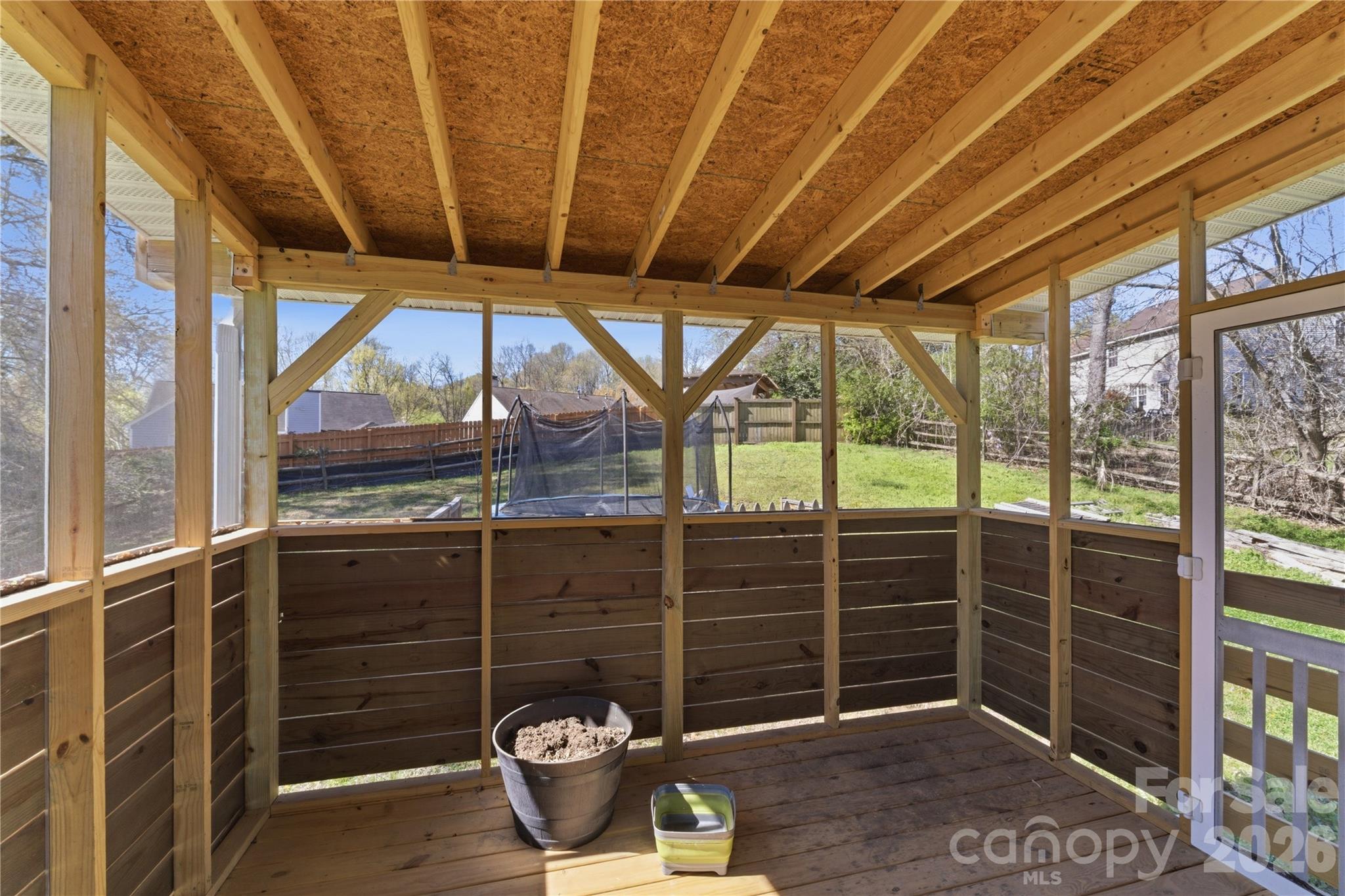 8608 Moody Road Charlotte, NC 28215 - Photo 26 of 33 a view of an empty room with a balcony