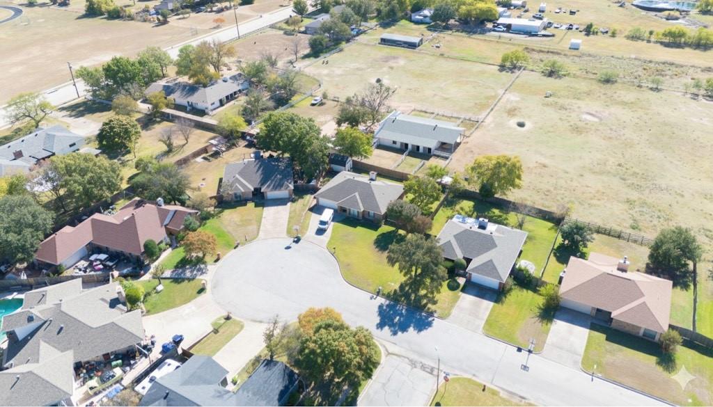 7205 Windcrest Court East North Richland Hills, TX 76182 - Photo 33 of 35 an aerial view of a swimming pool