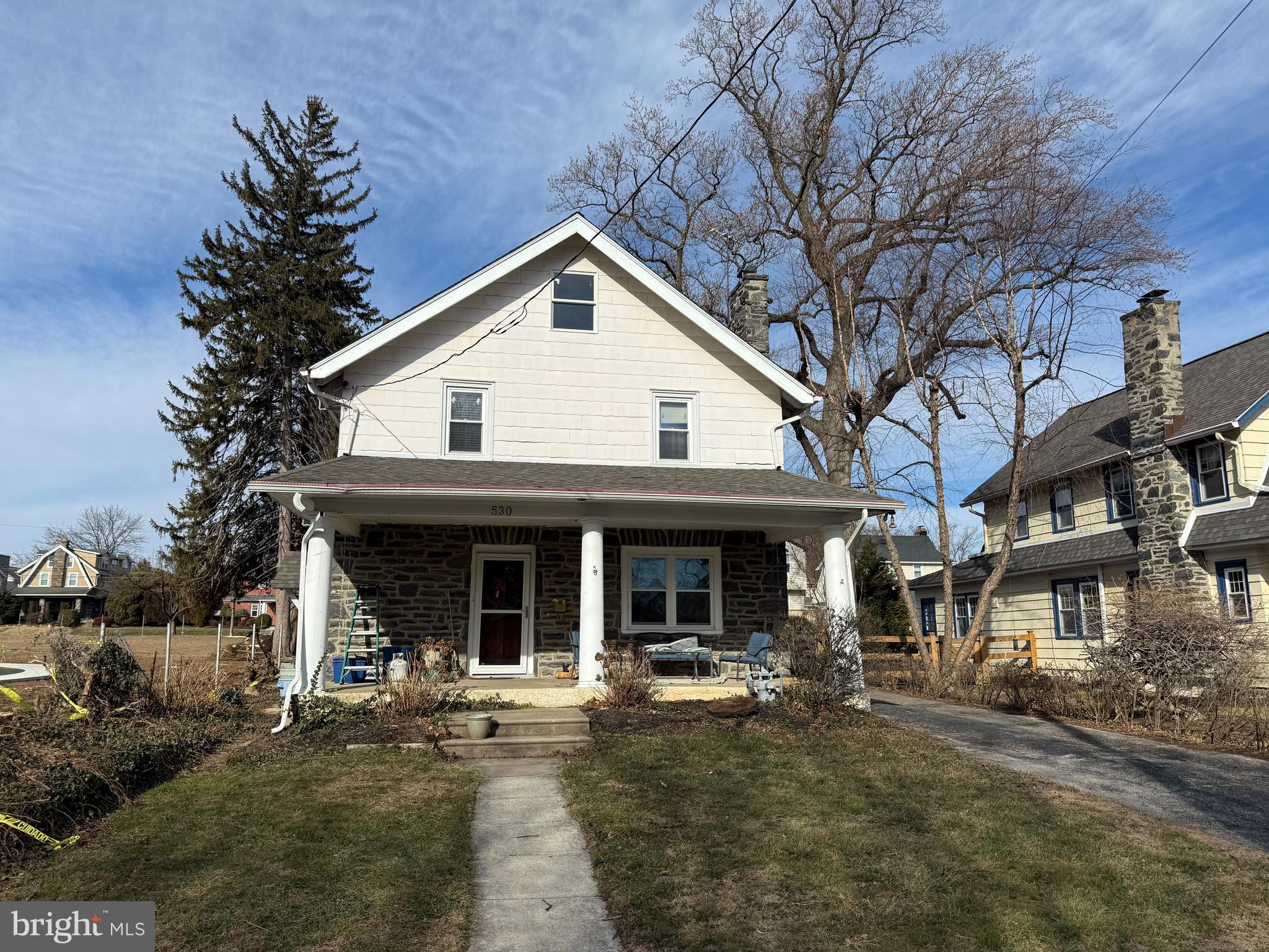 530 Kenmore Road Havertown, PA 19083 - Photo 24 of 25 a front view of a house with garden