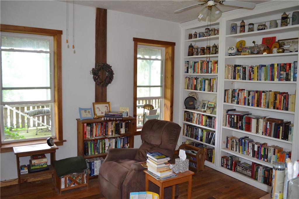 274 Gressly Road Ruffs Dale, PA 15679 - Photo 31 of 49 a view of a workspace with bookshelf and a window