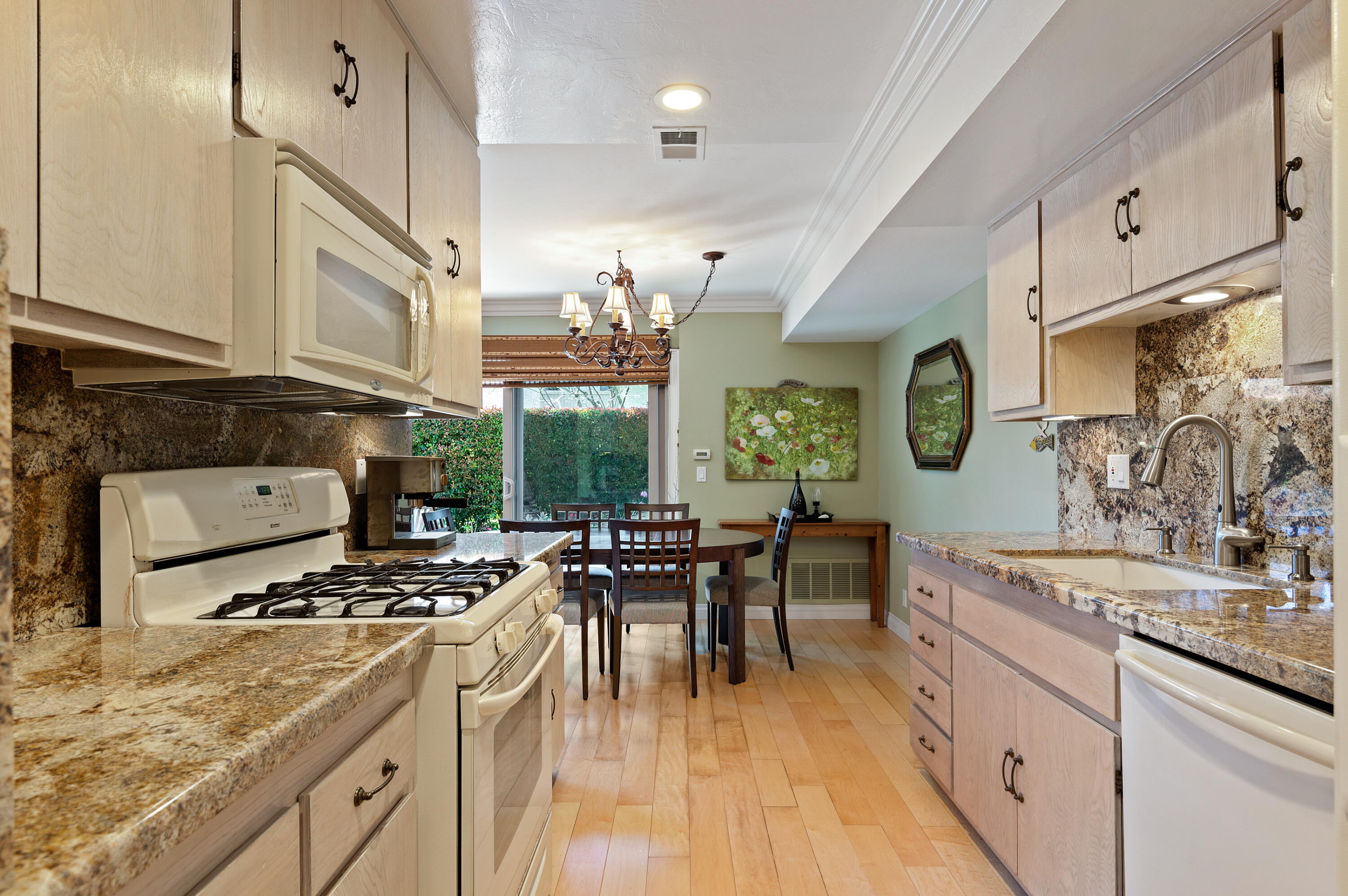 9 North San Marcos Road, Unit B Santa Barbara, CA 93111 - Photo 6 of 16 White washed cabinets and granite