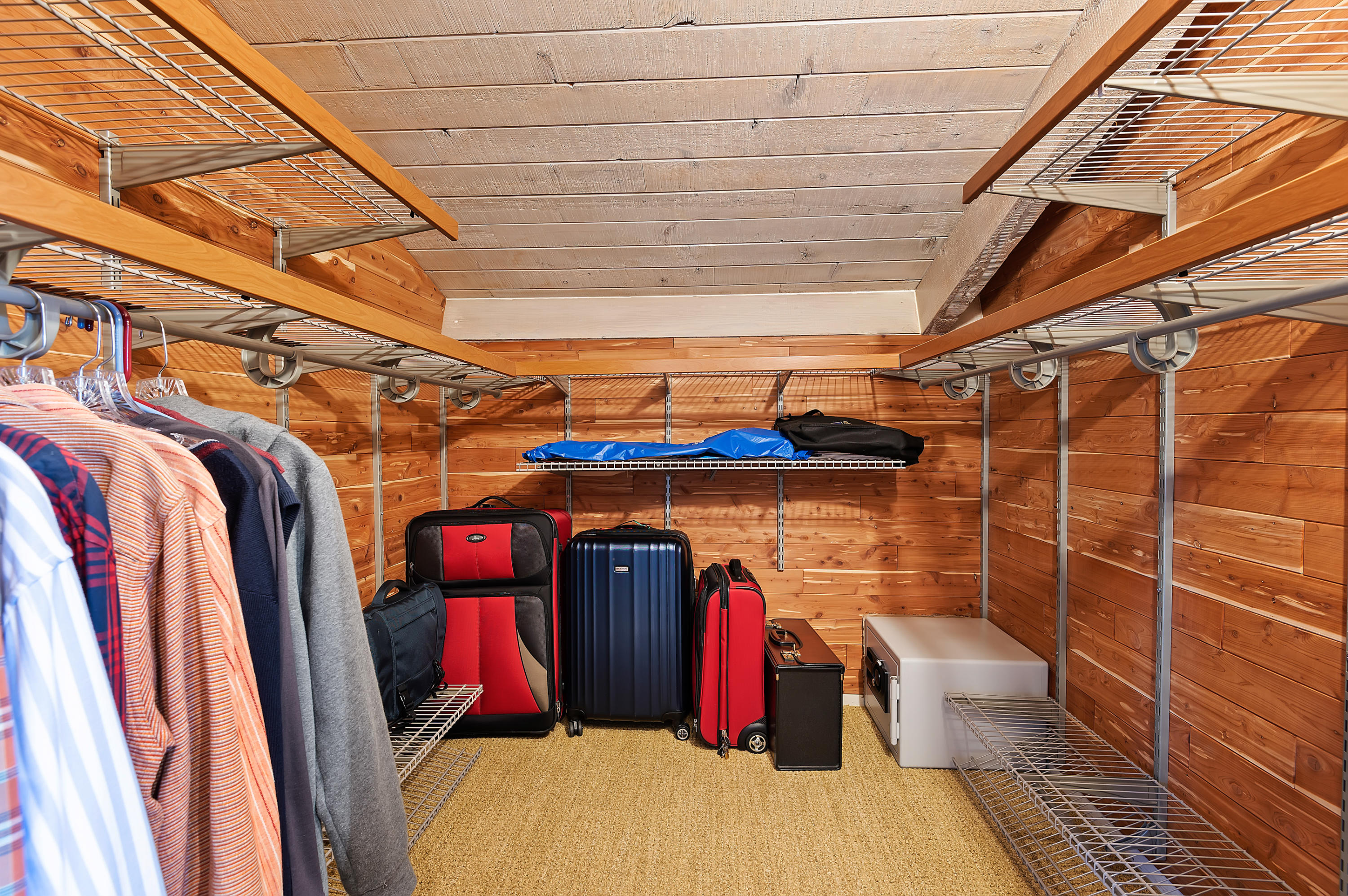 9 North San Marcos Road, Unit B Santa Barbara, CA 93111 - Photo 9 of 16 Primary walk in cedar lined closet