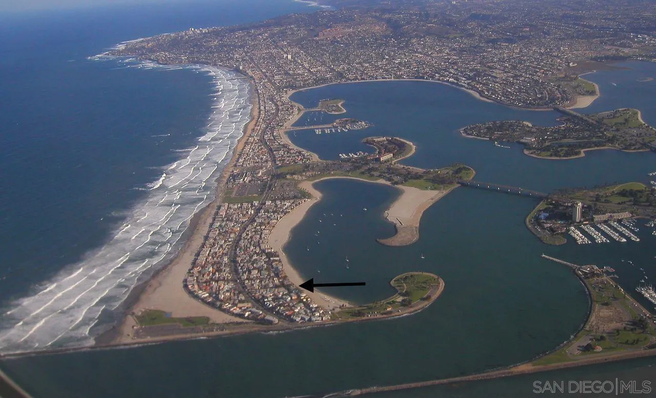 2694 Bayside Walk San Diego, CA 92109 - Photo 14 of 37 an aerial view of a house