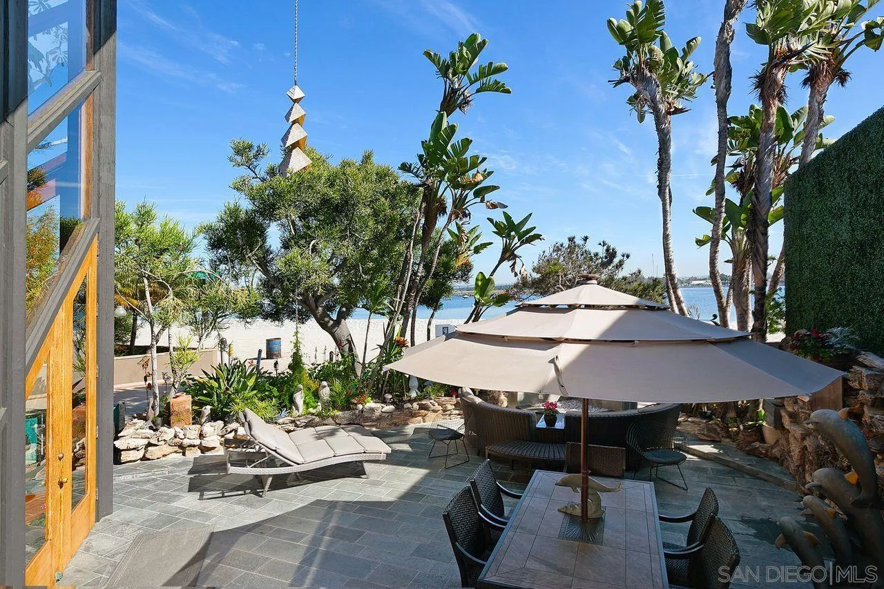 2694 Bayside Walk San Diego, CA 92109 - Photo 34 of 37 a view of patio with chairs and potted plants