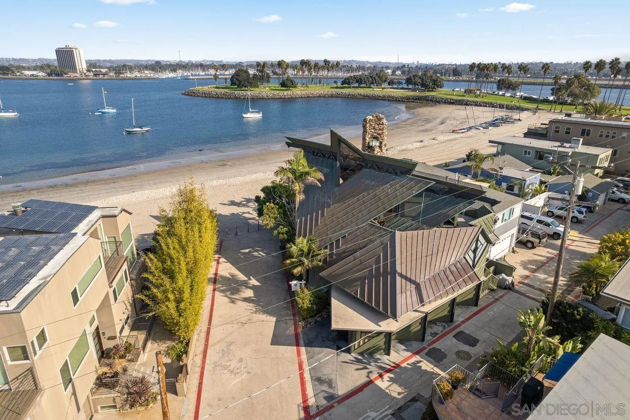 2694 Bayside Walk San Diego, CA 92109 - Photo 9 of 37 a view of a lake with a terrace
