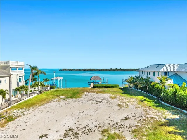 a view of beach and ocean