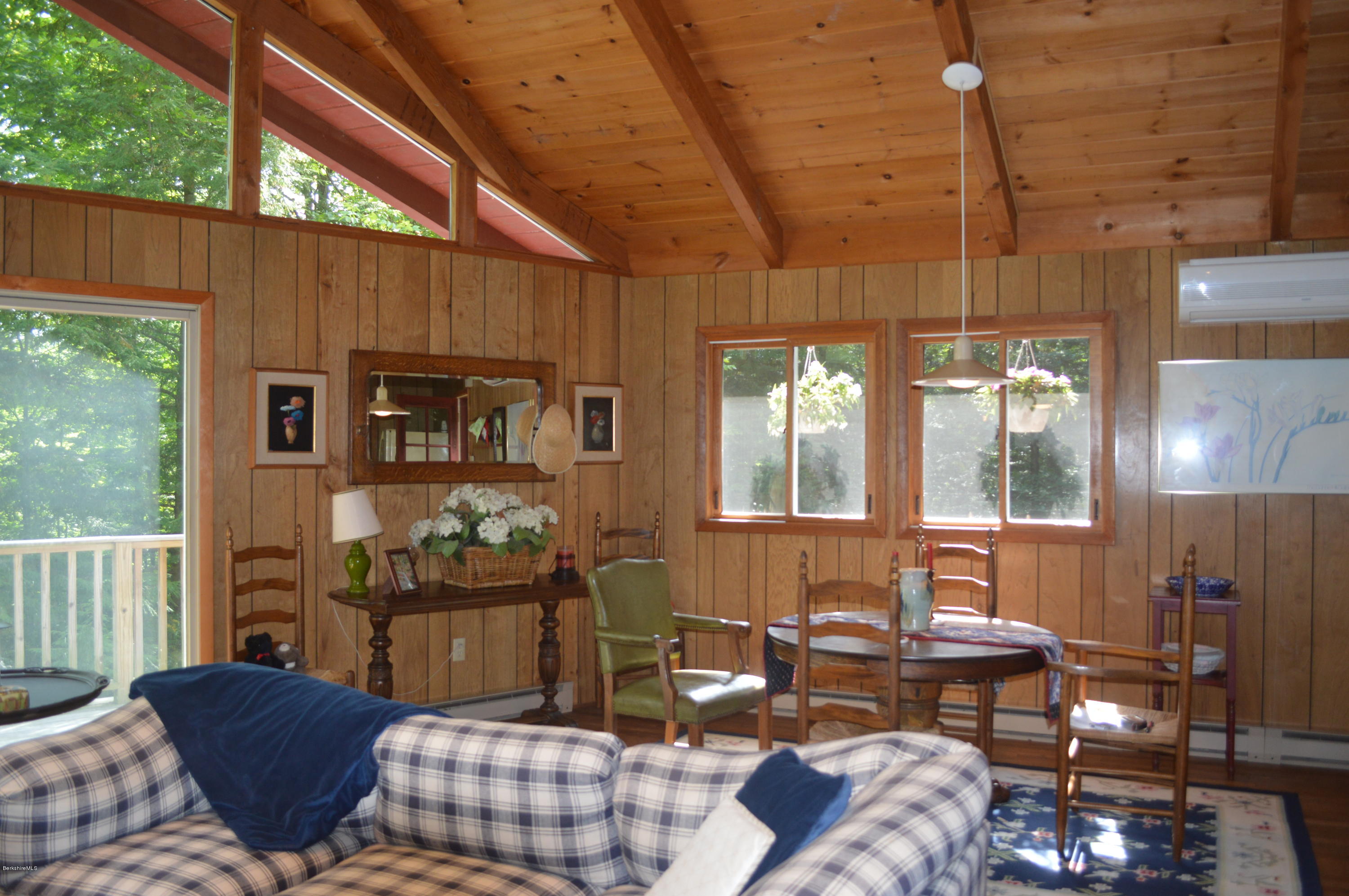 9 Mcdarby Road Tyringham, MA 01238 - Photo 3 of 15 a outdoor living space with furniture