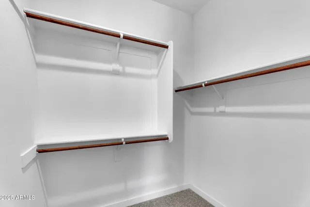 a view of walk in closet