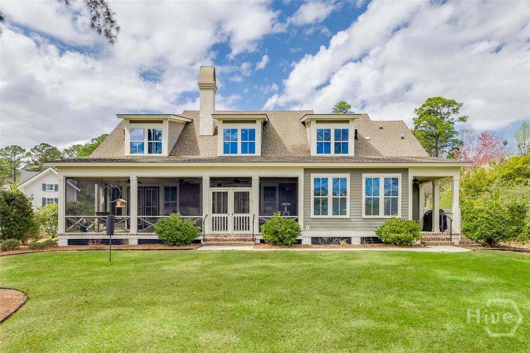 36 Oldfield Village Road Bluffton, SC 29909 - Photo 41 of 74 Rear view of the main house