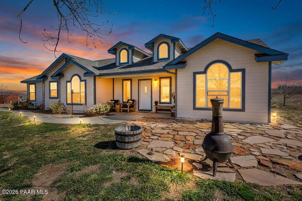 445 South Bella Road Chino Valley, AZ 86323 - Photo 2 of 42 Front Twilight