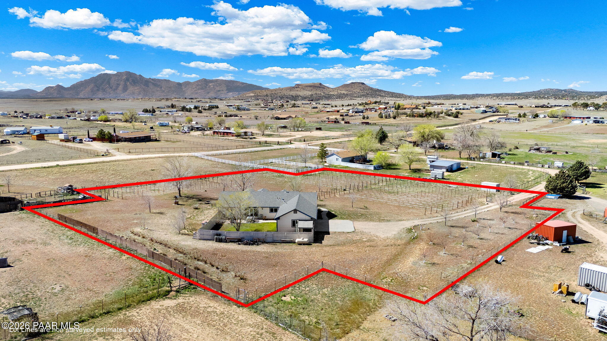 445 South Bella Road Chino Valley, AZ 86323 - Photo 40 of 42 Aerial View