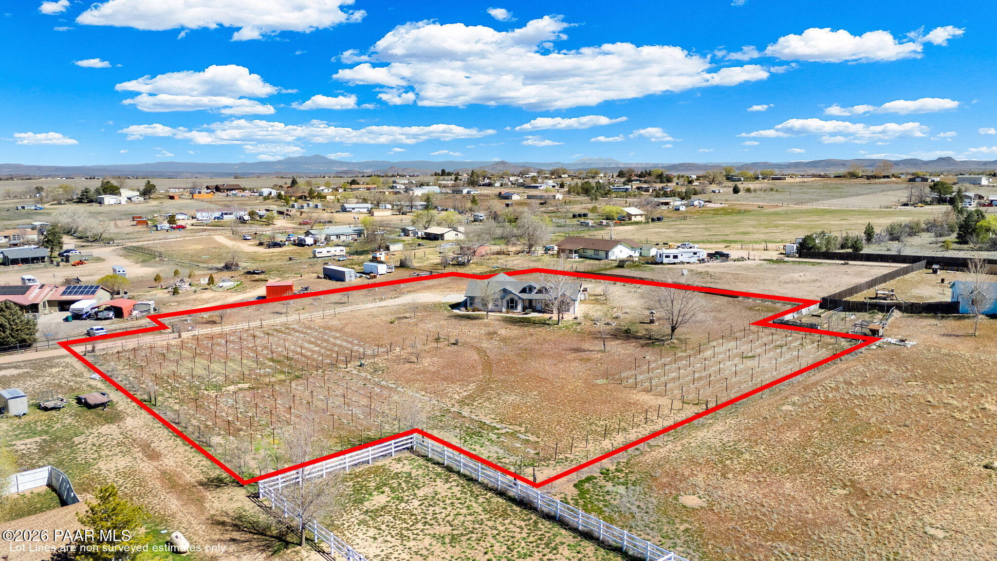 445 South Bella Road Chino Valley, AZ 86323 - Photo 10 of 42 Aerial View