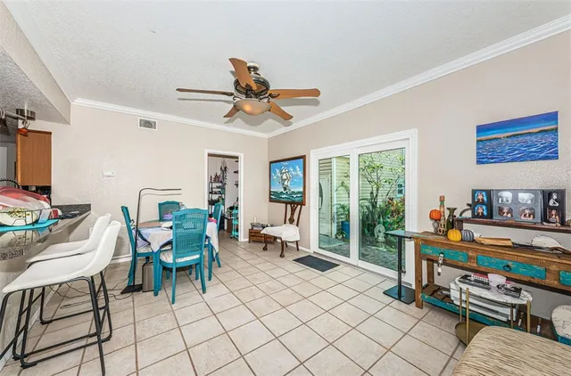 a view of a livingroom with furniture and window