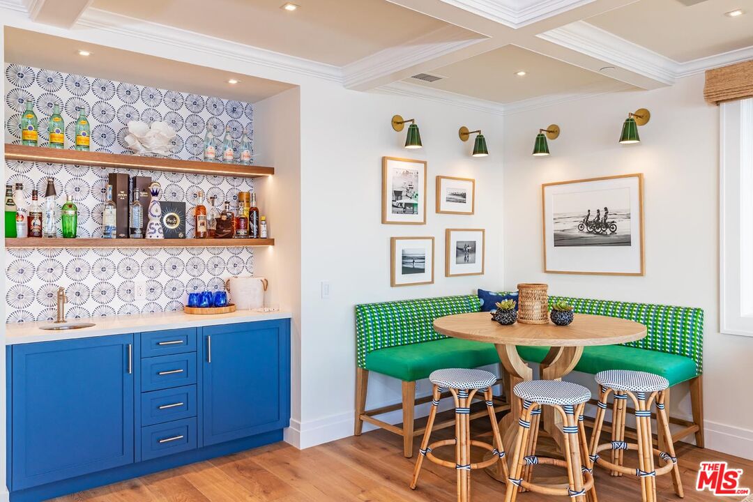 31412 Broad Beach Road Malibu, CA 90265 - Photo 18 of 32 a dining room with furniture and wooden floor