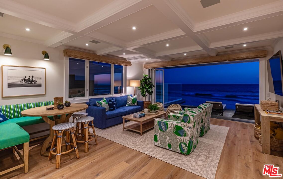 31412 Broad Beach Road Malibu, CA 90265 - Photo 29 of 32 a living room with furniture and a fireplace