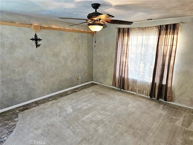 a view of livingroom and window