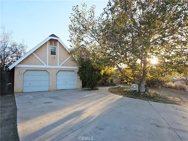 a view of a house with a outdoor space