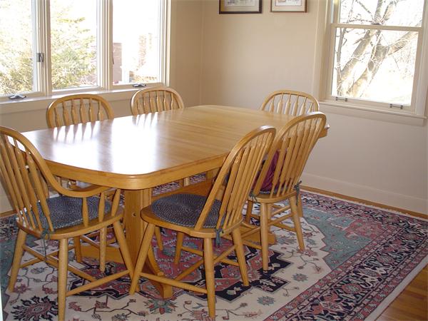 195 North Road Chelmsford, MA 01824 - Photo 3 of 17 a view of a dining room with furniture window and outside view