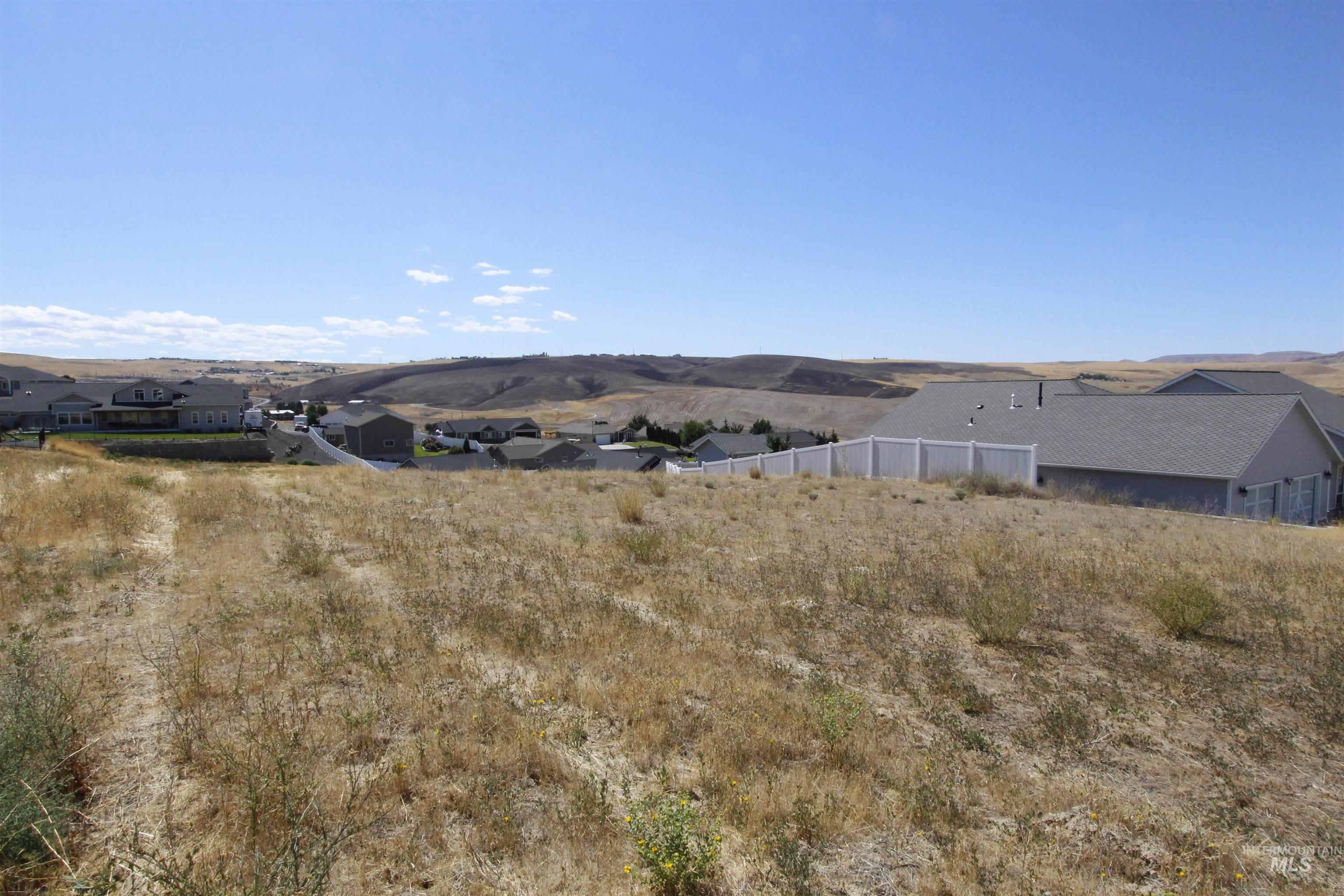 View of yard featuring a mountain view