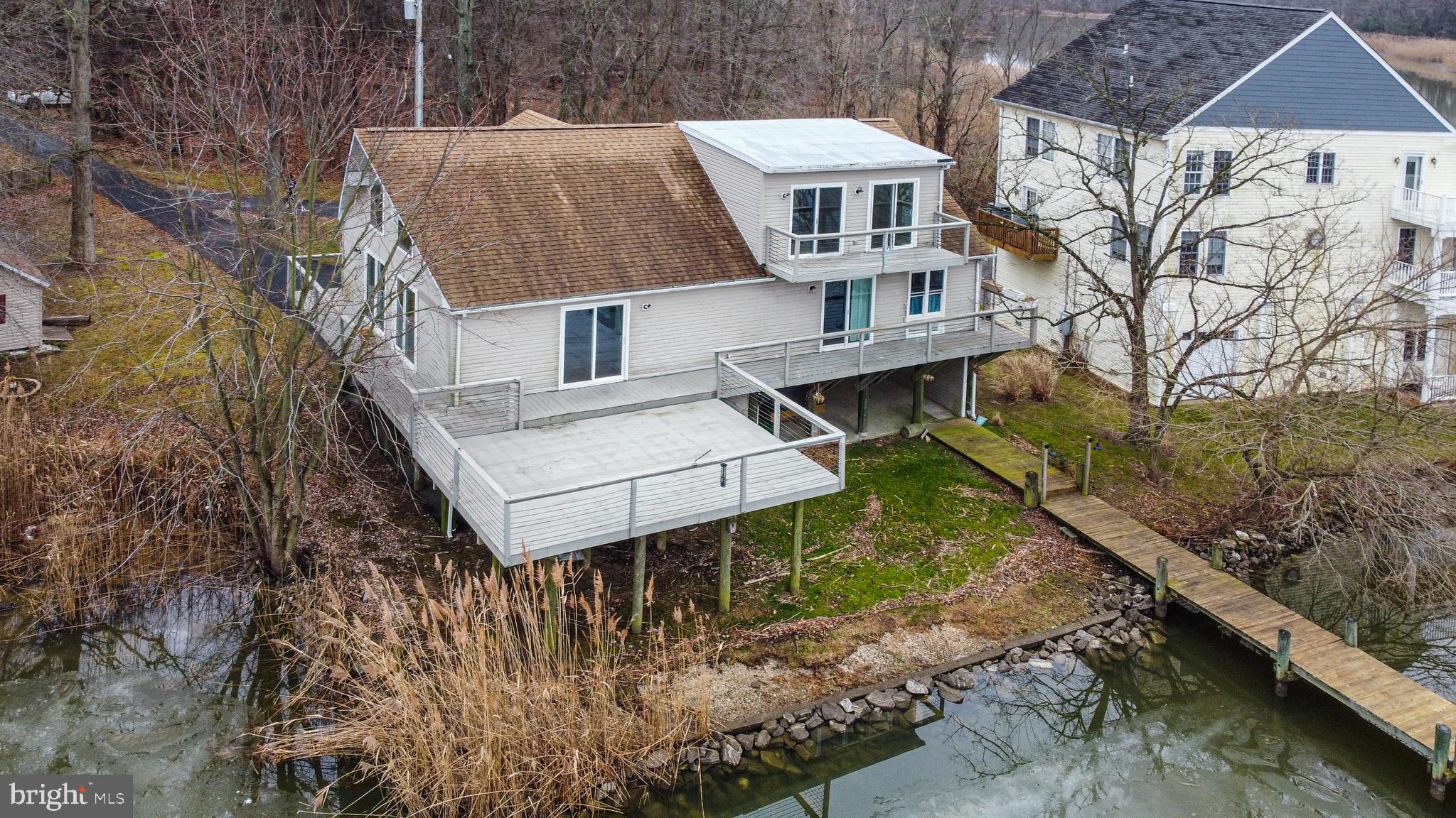 6812 Schaadts Road, Unit 6812 Middle River, MD 21220 - Photo 41 of 54 a aerial view of a house with a yard
