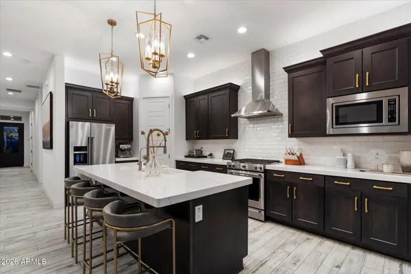 a view of a swimming pool with a yard