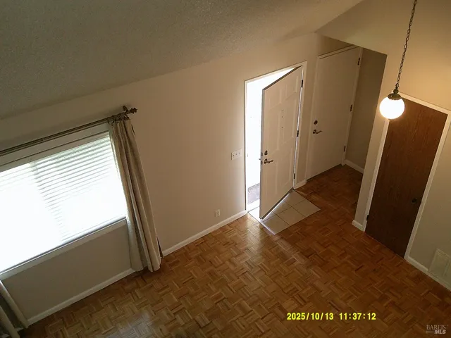 a view of empty room