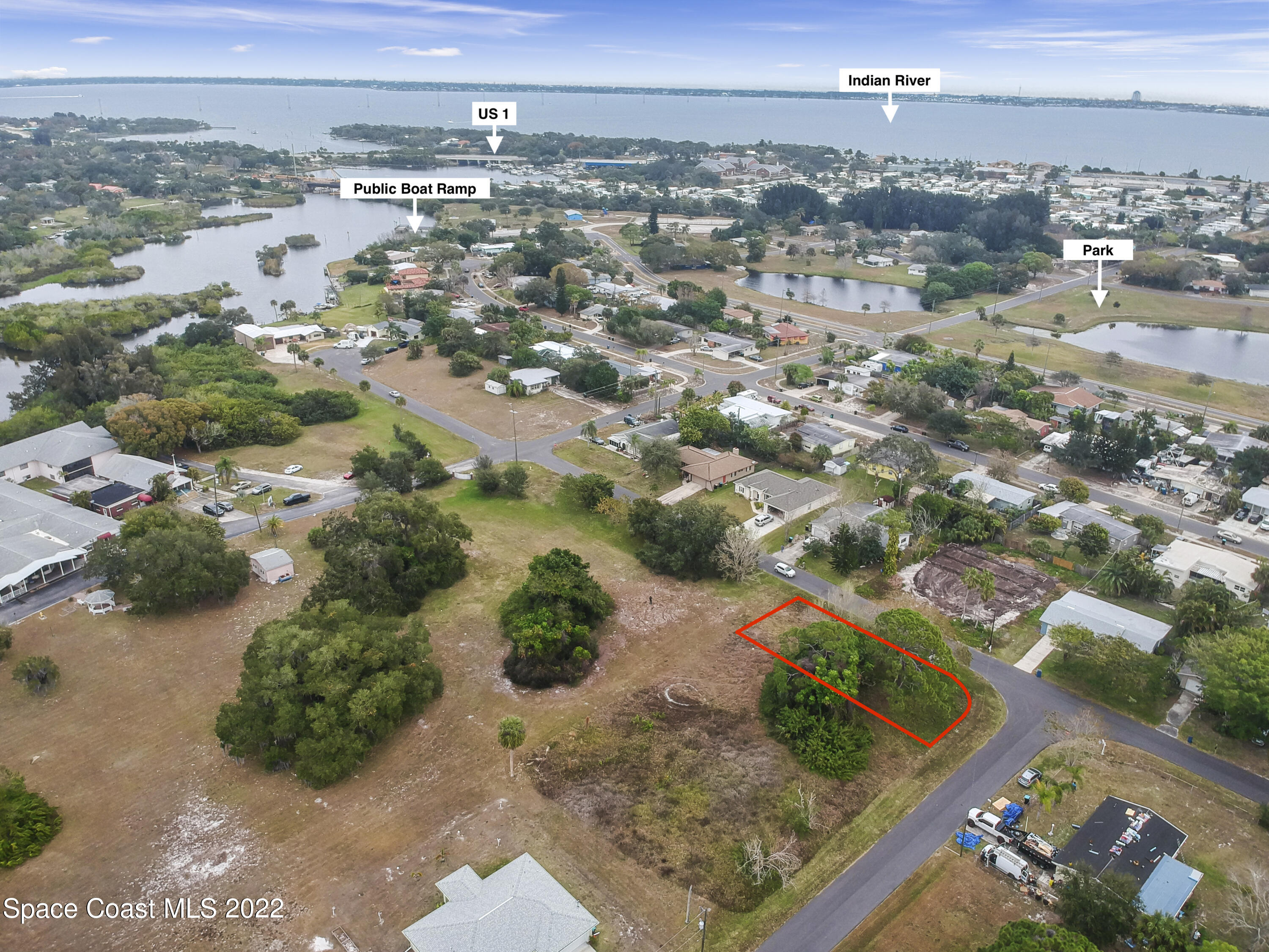 1198 Ver Circle Northeast Palm Bay, FL 32905 - Photo 4 of 7 an aerial view of multiple house