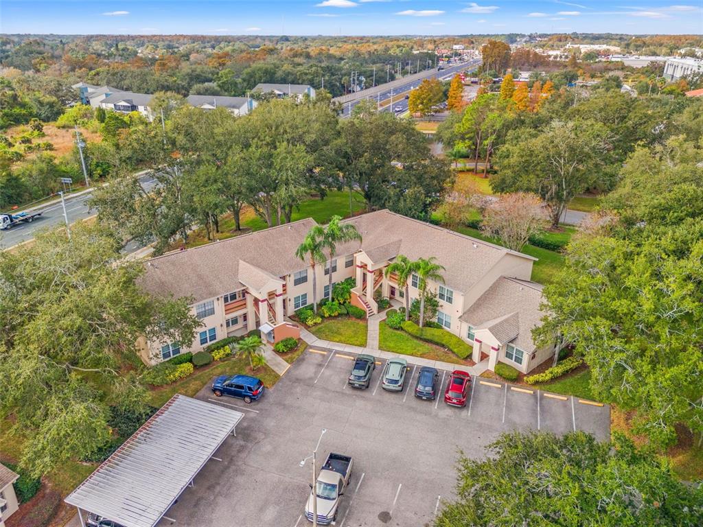 7828 Hardwick Drive, Unit 924 New Port Richey, FL 34653 - Photo 24 of 35 an aerial view of a houses with a yard