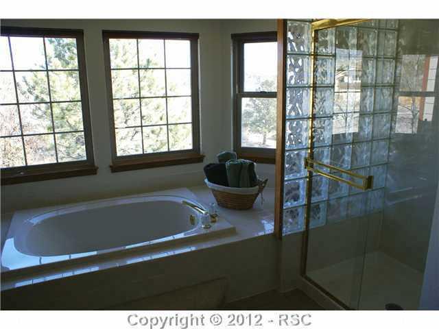 2175 Wickes Road Colorado Springs, CO 80919 - Photo 12 of 16 Soaking Tub, Glass Block Shower